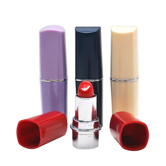 Lipstick 2 Pack Concealment Diversion Safe Stash Safe Hidden Compartment - Concealment Cans