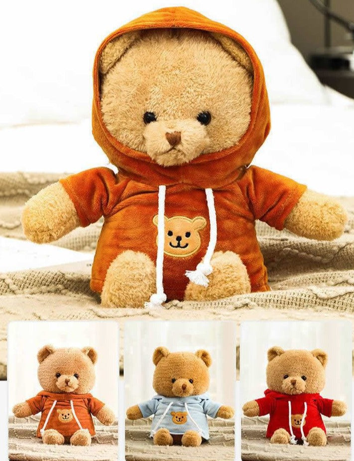 Plush Teddy Bear with Hidden Secret Diversion Safe Stash Safe 3 Colors Available