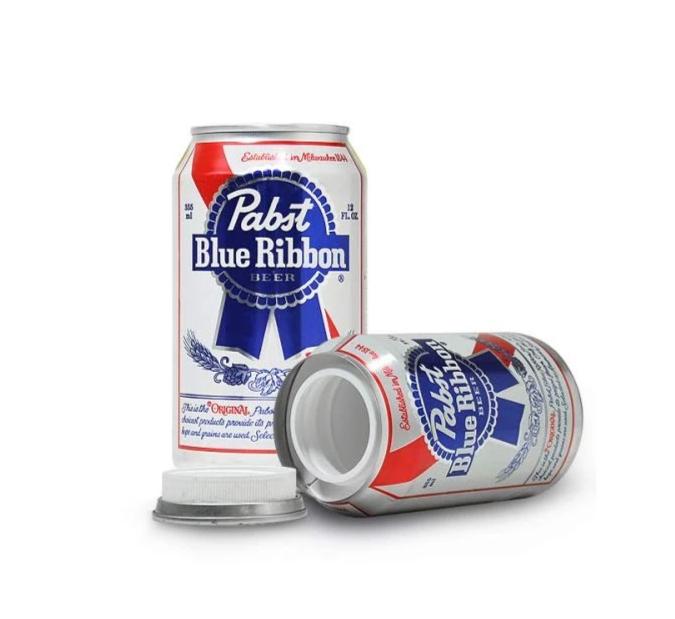 Pabst Blue Ribbon Concealment Beer Can Diversion Safe Can Stash Safe - Concealment Cans
