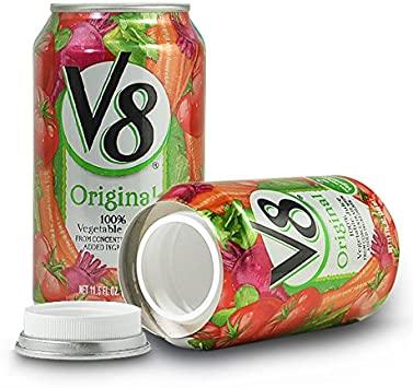 V8 Vegetable Juice Diversion Can Concealment Can Stash Can - Concealment Cans