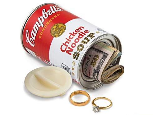 Food Can Campbell's Chicken Noodle Concealment Diversion Safe Soup Stash Can - Concealment Cans