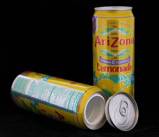 Arizona Iced Tea LEMONADE Concealment Can Diversion Safe Stash Can - Concealment Cans