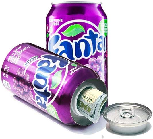 Fanta Grape Concealment Can Soda Diversion Safe Stash Can - Concealment Cans