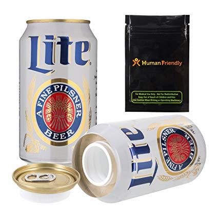 Miller Lite Beer Can Concealment Diversion Safe Stash Safe - Concealment Cans