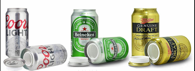 Coors Light Beer Can Concealment Diversion Safe Hidden Beer Stash Safe - Concealment Cans
