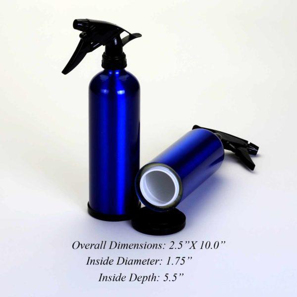 Water Spray Bottle Concealment Diversion Safe Stash Safe - Blue Concealment Cans