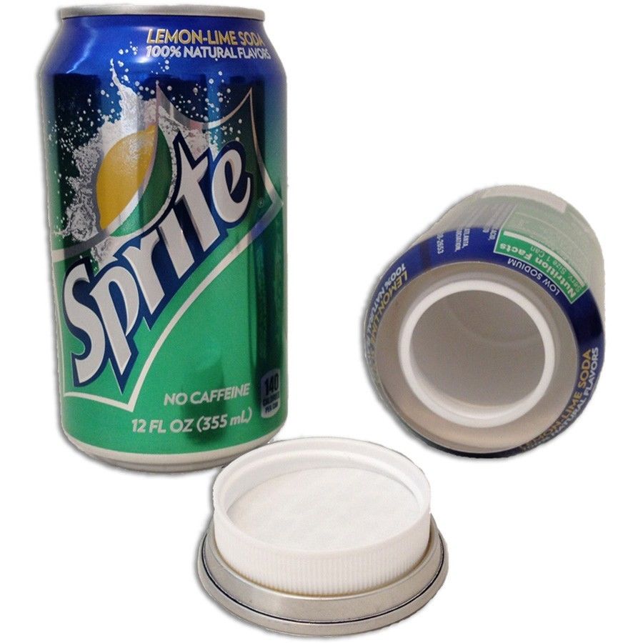 Diversion Safe Sprite Fake Soda Stash Can Original Home Security Container  Hidden Storage Hideaway for Valuables 