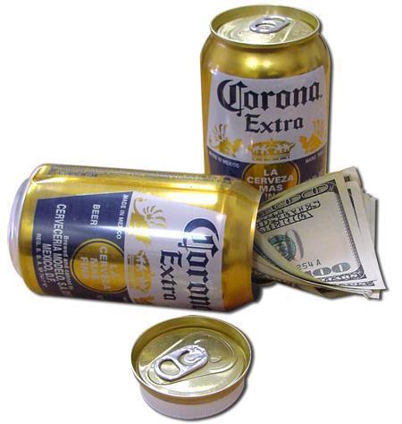 Corona Beer Can Concealment Diversion Safe Hidden Beer Stash Safe - Concealment Cans