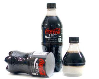 Coca-Cola Zero Soda Concealment Bottle Diversion Safe Stash Safe - Concealment Cans