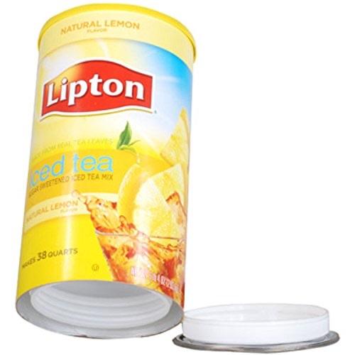 Lipton Iced Tea Hidden Safe Diversion Safe - Concealment Cans