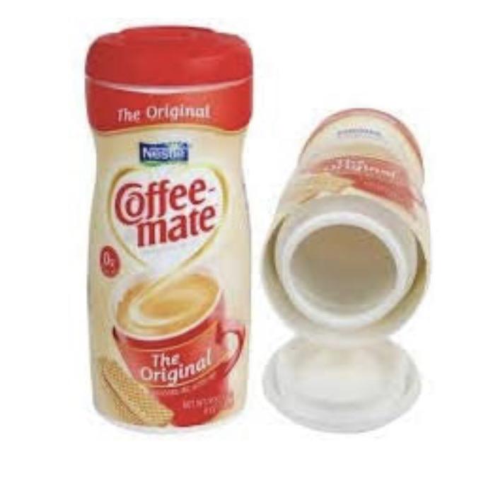 Hidden Safe Coffee Mate Creamer Home Diversion Safe Stash Safe - Concealment Cans