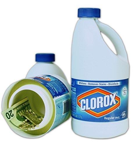 Large Clorox Bleach Hidden Safe 60 oz Home Diversion Safe Stash Safe - Concealment Cans