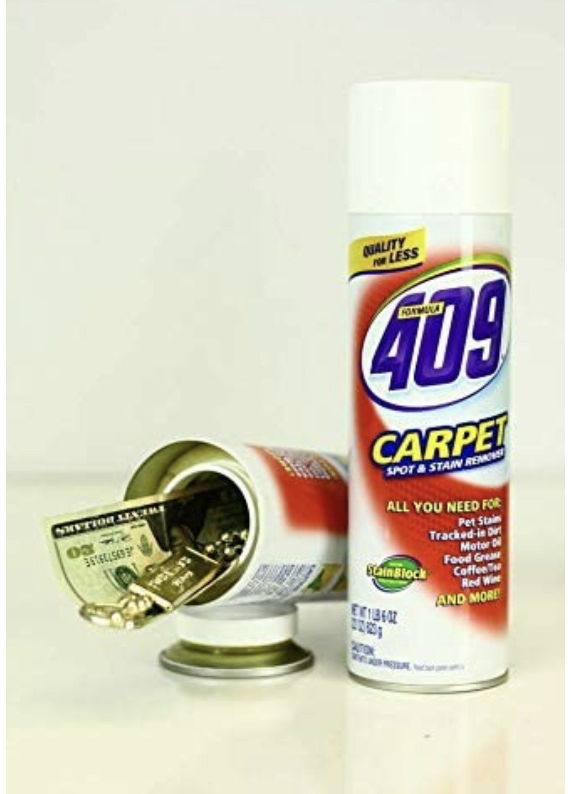 Hidden Safe 409 Carpet Cleaning Home Diversion Safe Stash Safe - Concealment Cans