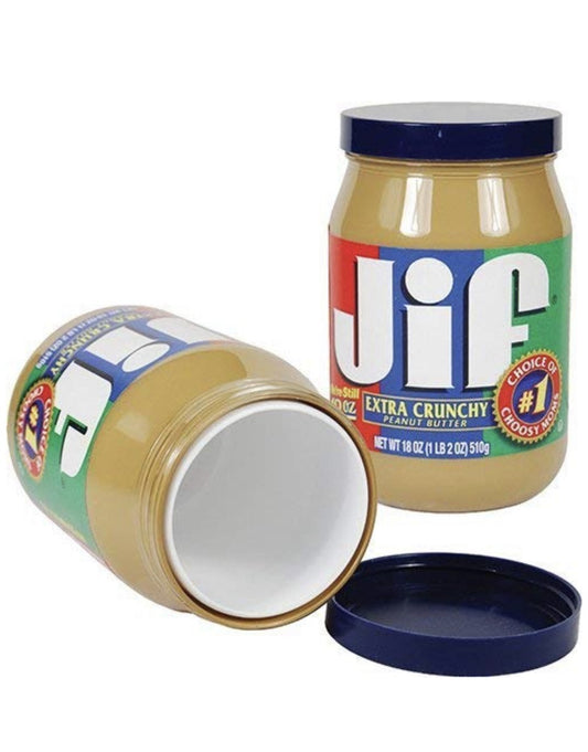 Jif Peanut Butter Hidden Safe Diversion Safe - Concealment Cans