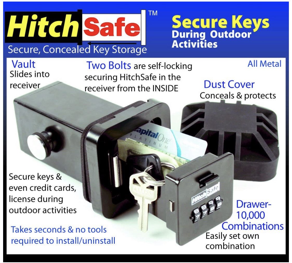 Tow Hitch Concealment Hidden Safe - Concealment Cans