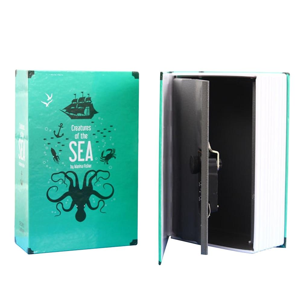 Book Safe Diversion Safe Lock and Key Stash Safe Creatures of the Sea - Concealment Cans