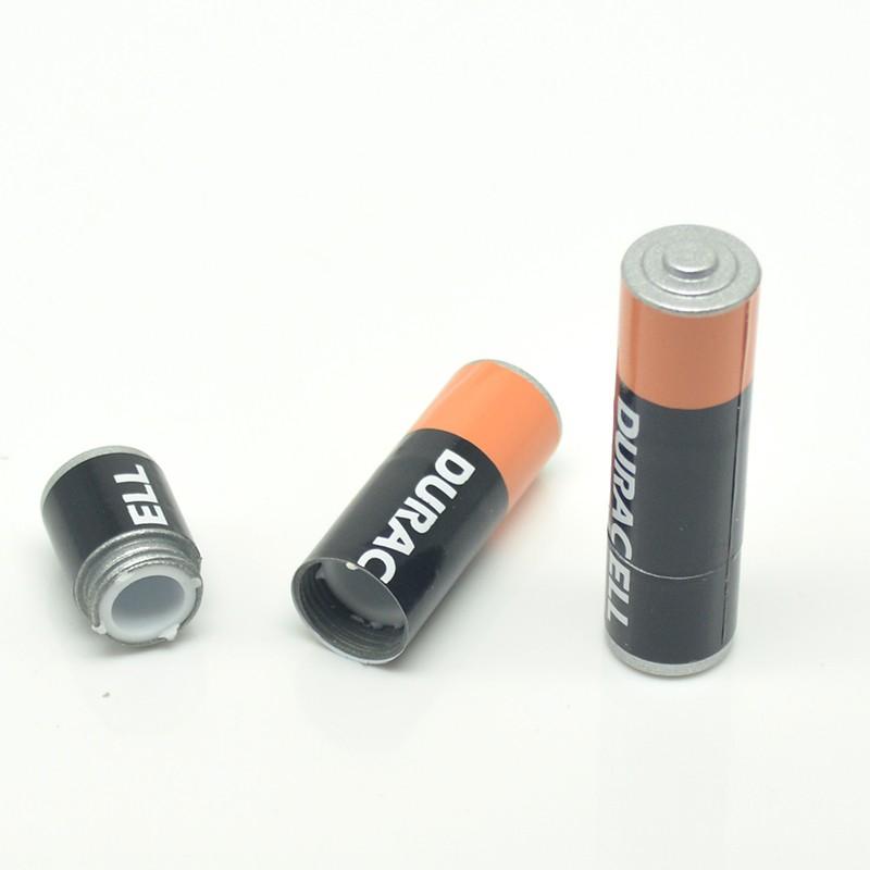 One AAA Battery Secret Stash Hidden Diversion Safe Stash Safe - Concealment Cans