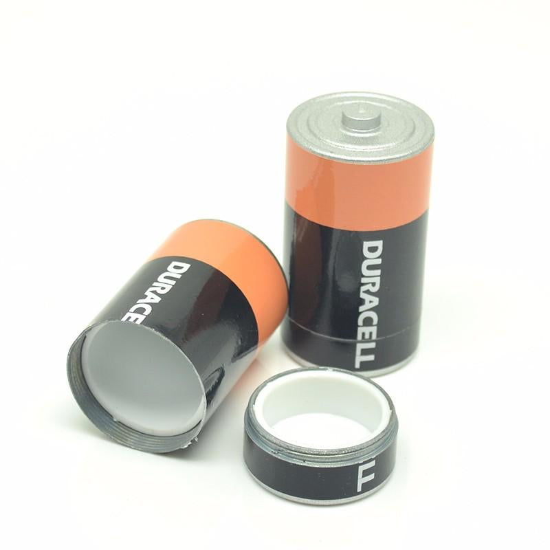 Duracell Battery Hidden Secret Diversion Safe Stash Safe - Concealment Cans