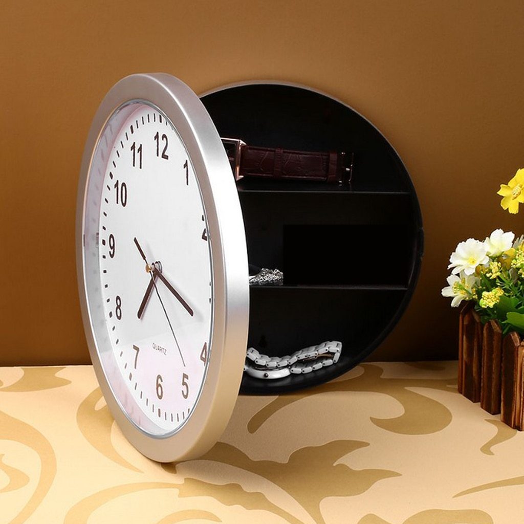 Stash Clock Wall Clock Stash Safe Concealment Clock Hidden Safe - Concealment Cans