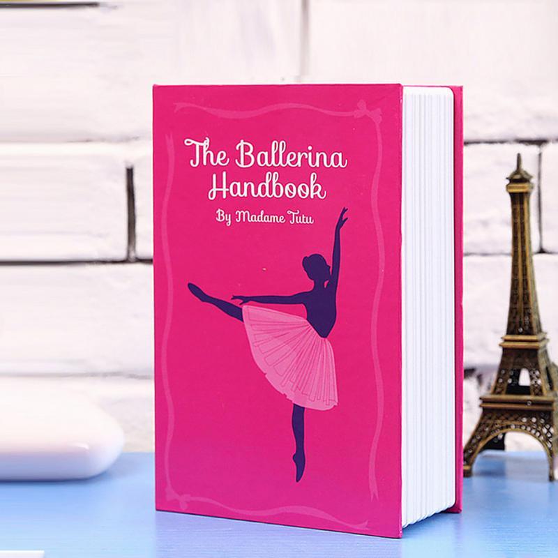 Book Safe with Lock and Key Stash Safe The Ballerina Handbook - Concealment Cans