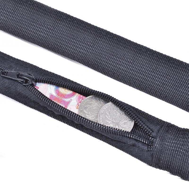 Unisex Nylon Travel Waist Bag Fanny Pack Style Belt - Concealment Cans