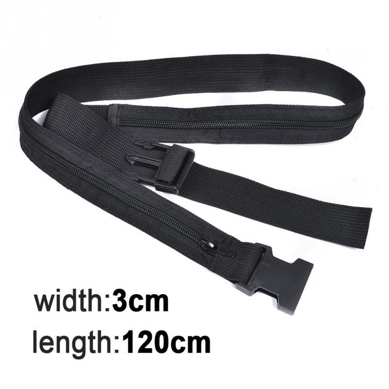 Unisex Nylon Travel Waist Bag Fanny Pack Style Belt - Concealment Cans